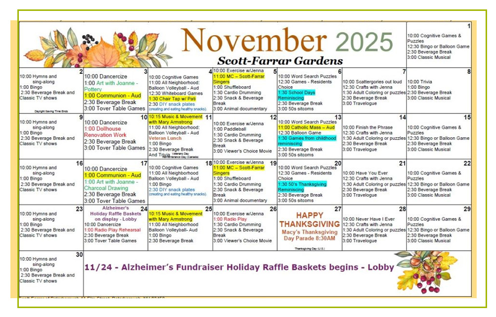 calendar