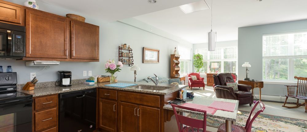 interior shot of independent living